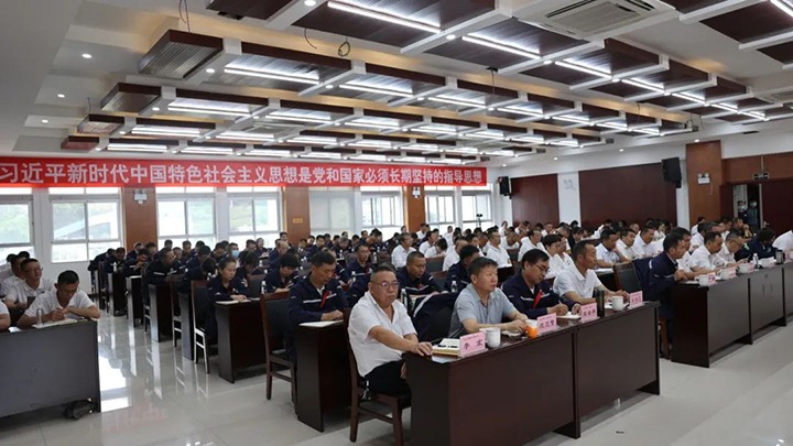 【主题教育】云煤（鸿运国际）集团党委副书记、工会主席王鑫到寻甸片区开展主题教育宣讲