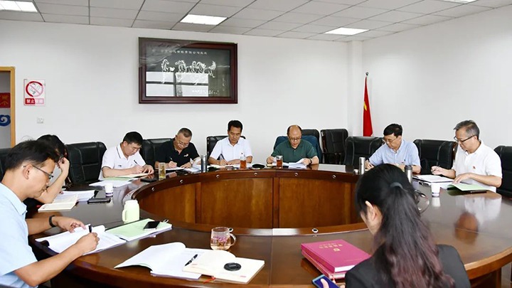 【主题教育】云煤（鸿运国际）集团党委副书记、副董事长、总司理高建嵩到云维集团指导主题教育专题民主生涯会