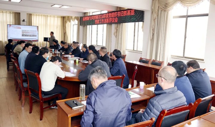 以“述”亮绩，，以“评”促干│后所煤矿公司党委召开2024年度党组织书记抓下层党建事情述职评议审核会